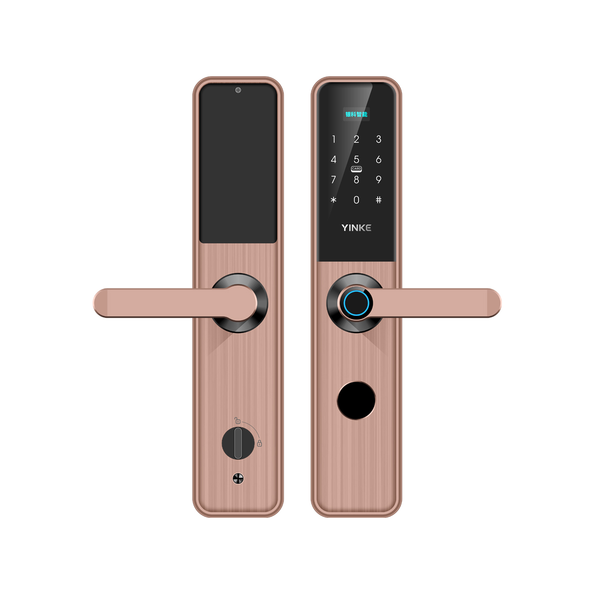 YK09 Fingerprint Recognition Smart Lock Pro